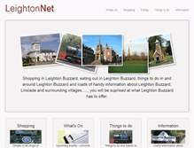 Tablet Screenshot of leighton-buzzard.co.uk